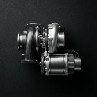 Détail technique d'un moteur automobile de 105 chevaux