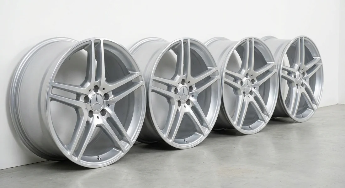 Jantes AMG Monoblock authentiques pour Mercedes W210.