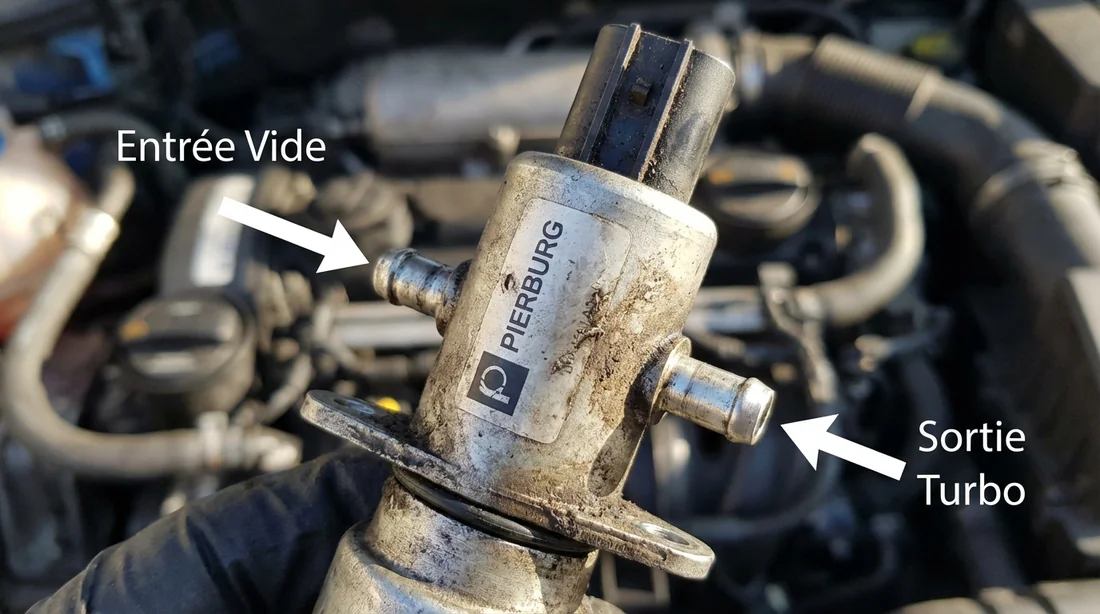 Électrovanne de turbo Pierburg moteur 1.5 dCi
